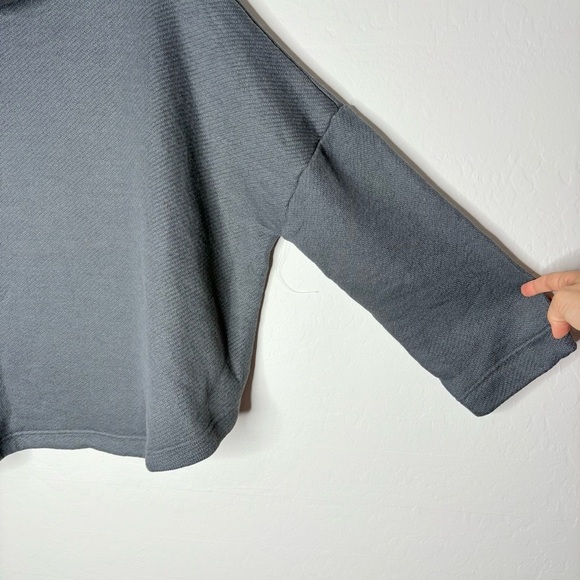 Free People Free-est Miley Set Gray Lounge Sweater Top & Skirt Outfit Size XS - Picture 3 of 13